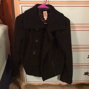 Black winter jacket